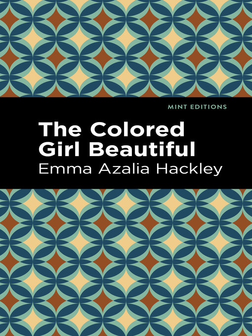Title details for The Colored Girl Beautiful by Emma Azalia Hackley - Available